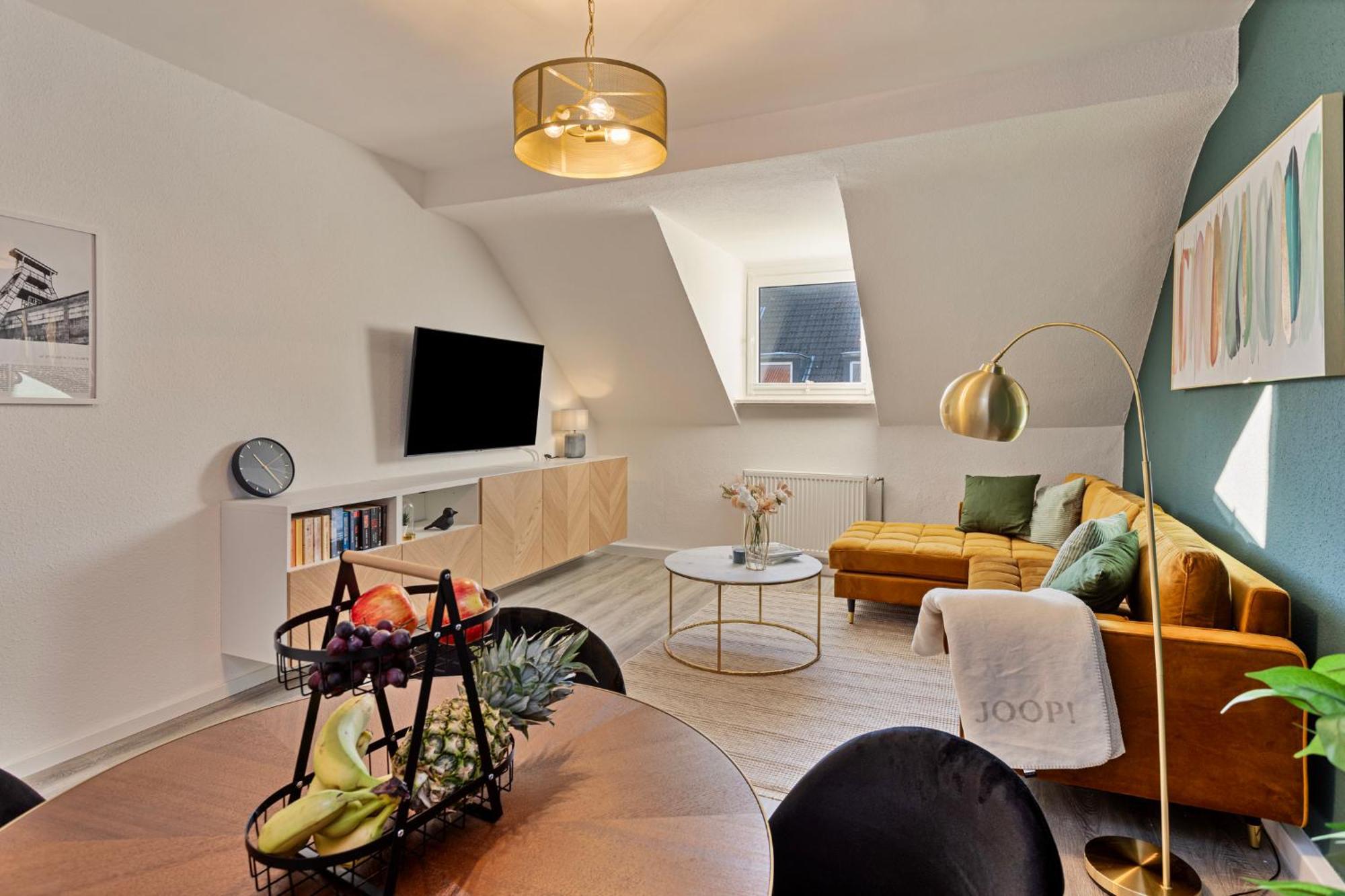 Zeche Trifft Villa Apartments By Cordis Sky Fuer Bis Zu 4 Personen 5 Minuten Zur Messe Essen Oder Hauptbahnhof Экстерьер фото